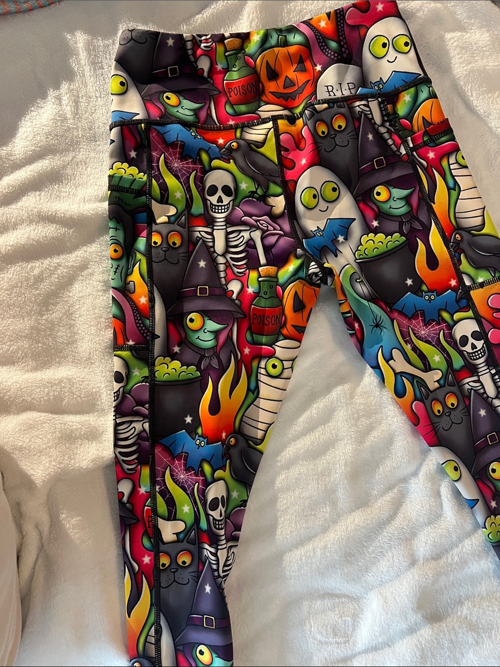 Constantly Varied Gear Halloween Monster Leggings - Multi-Color - Picture 7 of 10